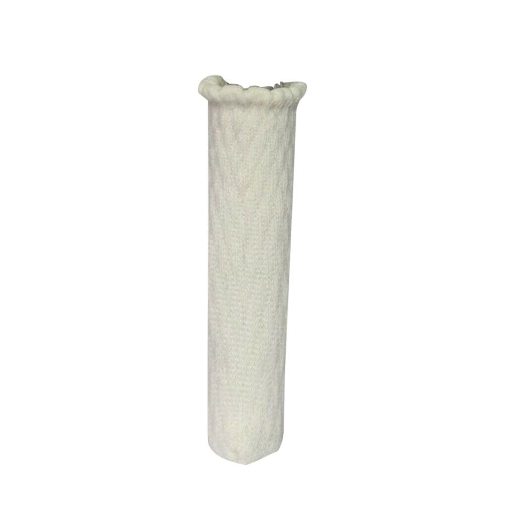 Furniture Feet Caps Covers/Knitted Chair Leg Socks  3x11cm  White