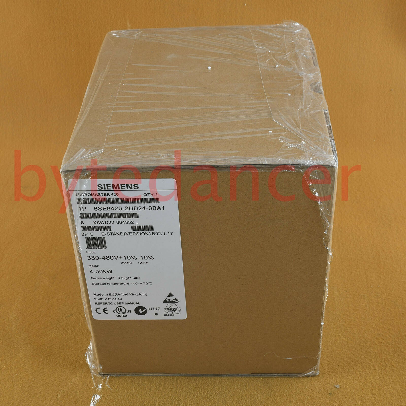 1PC New Inverter 6SE6420-2UD24-0BA1 1 year warranty Fast  SM9T