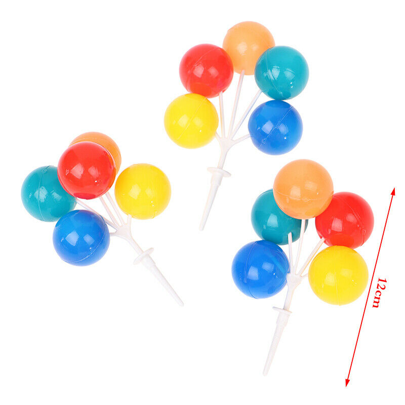 Balloon Cake Topper Wedding Cake Topper Flag Birthday Party Dessert Dec.l8