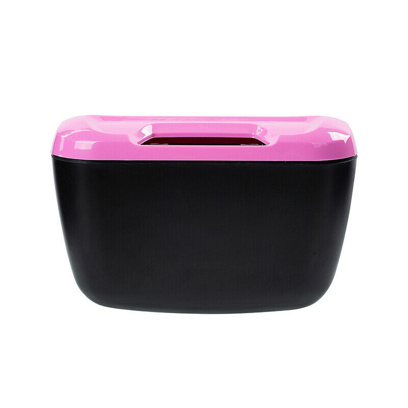 1x Home Auto Car Little Waste Trash Rubbish Bin Can Storage Holder Garbage Dust