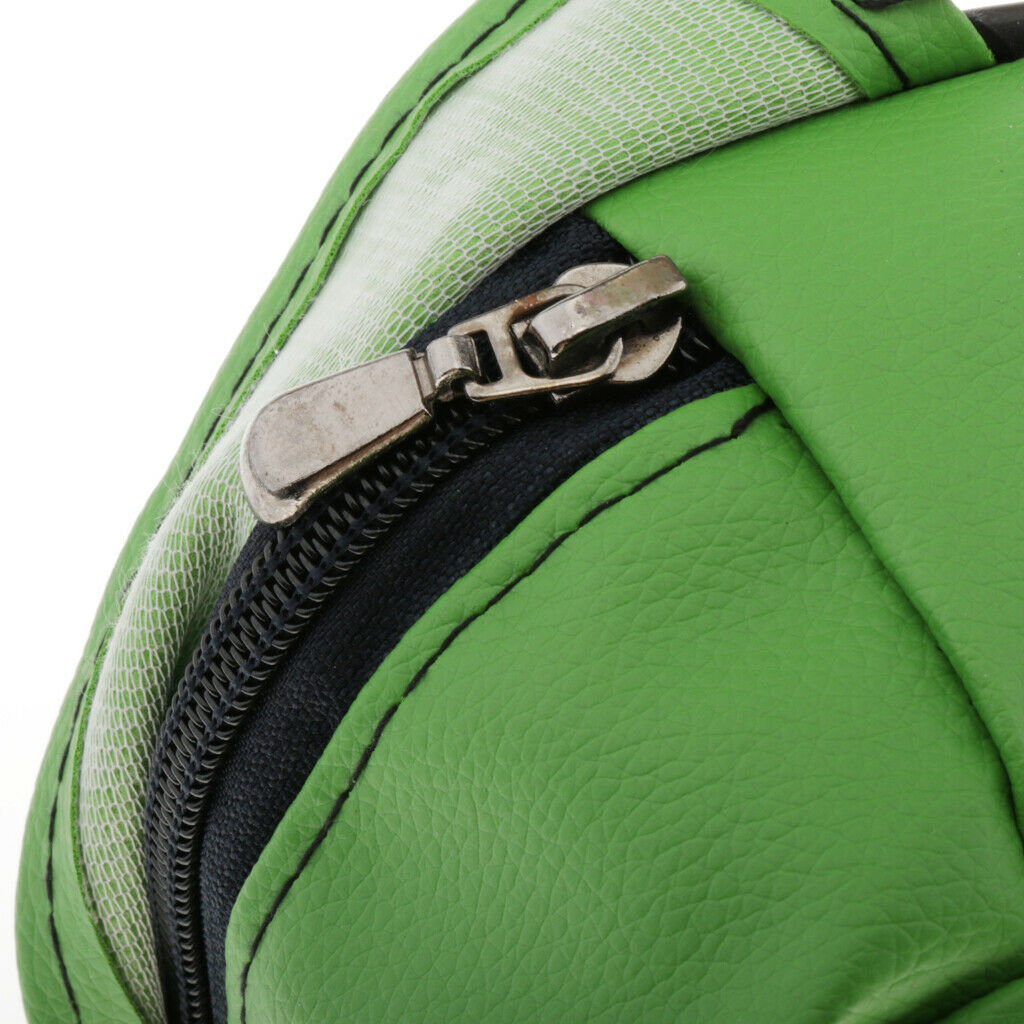 Universal Tool Kit Bag Leather Storage Tool Pouch Sport Luggage Travel  Green