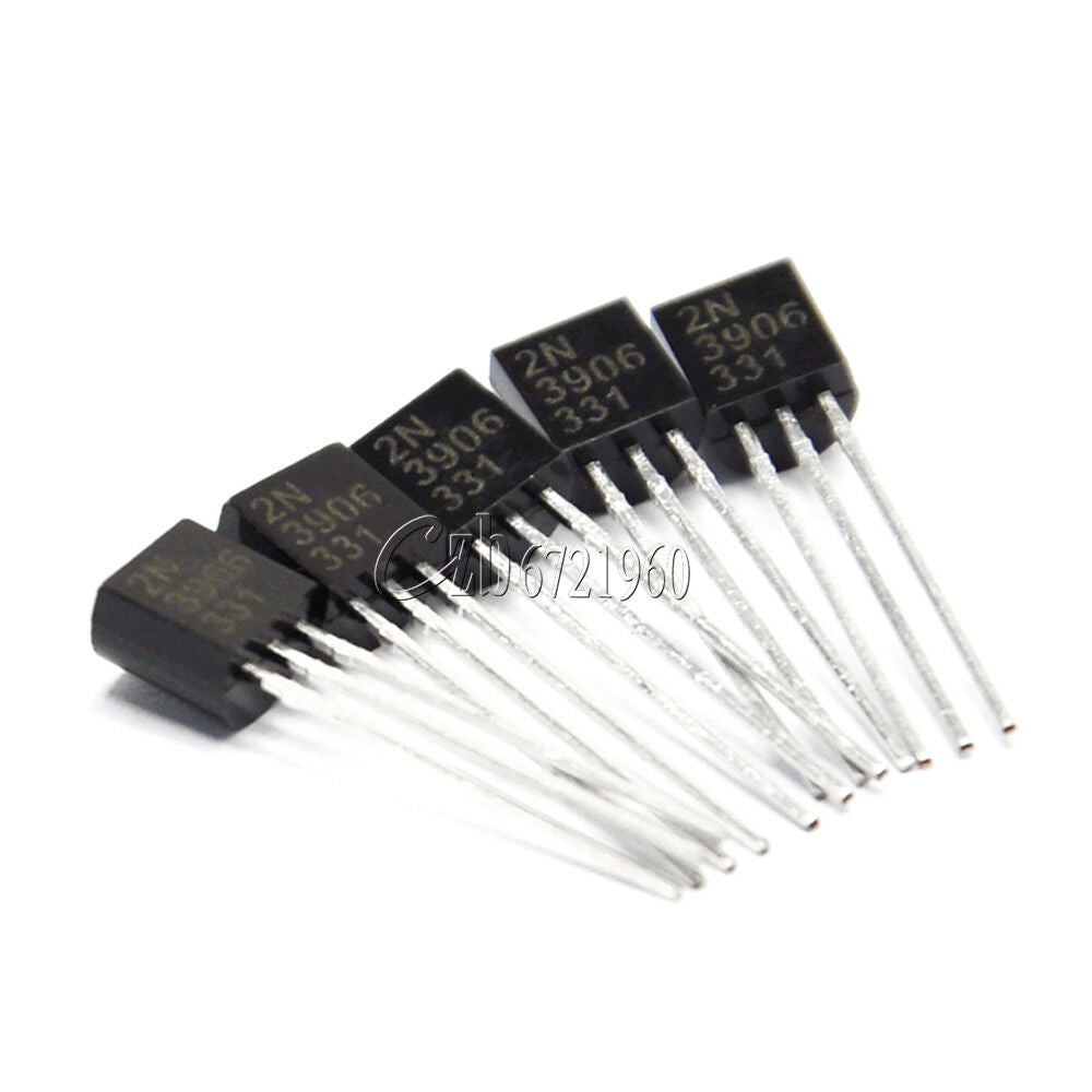 100PCS 2N3906 TO-92 General Propose PNP Transistor
