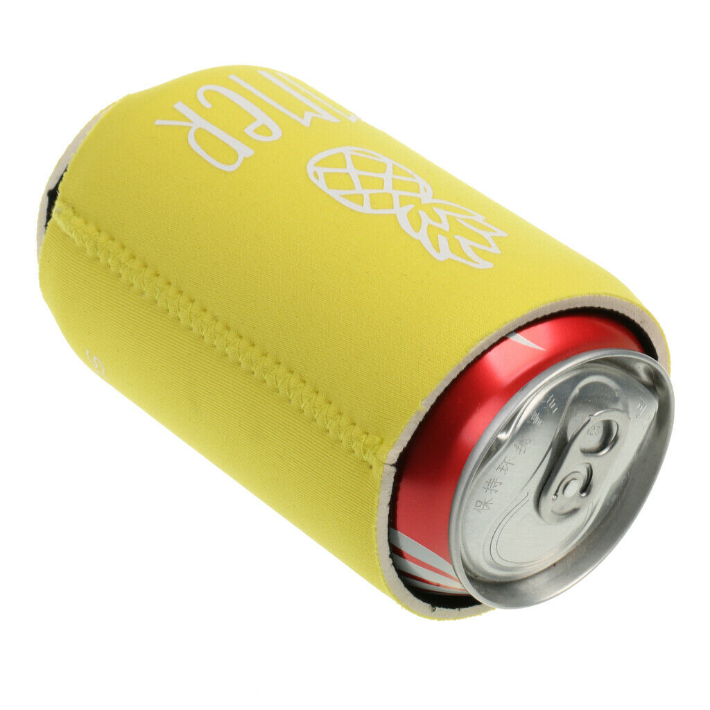 Neoprene Can Cooler Sleeves Party Supplies, Perfect for Beer, Soda Beverage,