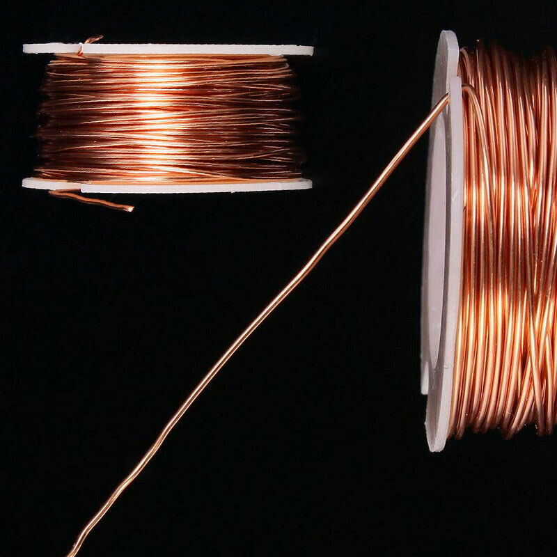 10m Magnet Wire 0.5mm Enameled Copper Wire Magnetic Coil Winding For Making NEW