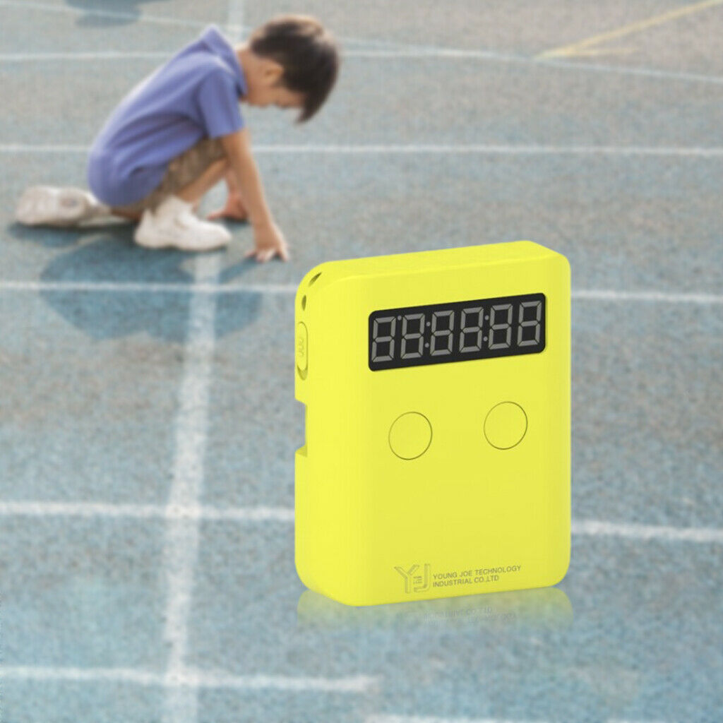 Timer Innovative Kids Toys High Speed Timer for Competition Yellow