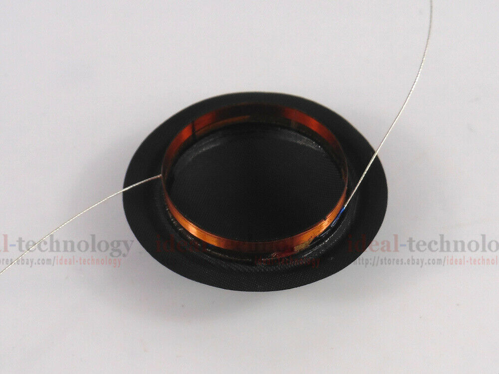 10 pcs Aftermarket 25 core 25.5mm Tweeter Diaphragm Voice coil,1 inch Black Silk