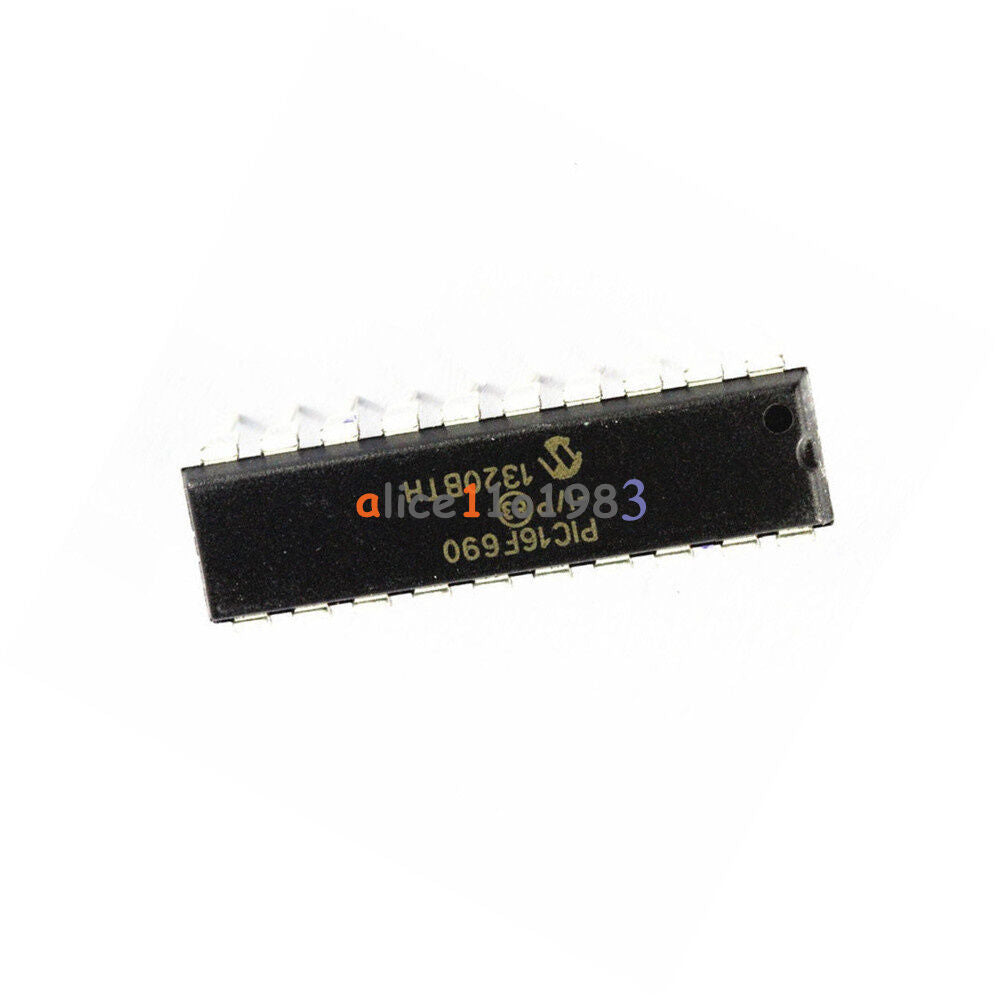 New PIC16F690 PIC16F690-I/PMCU DIP-20 IC MICROCHIP