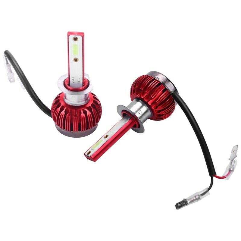 1 Pair LED Car Light Bulbs 10000LM 72W Super Bright COB Auto Light Auto Led HeZ2