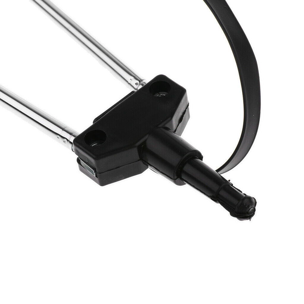 Handheld FM VHF Receiver Scanner TV Telescopic Metal Antenna 300 Ω