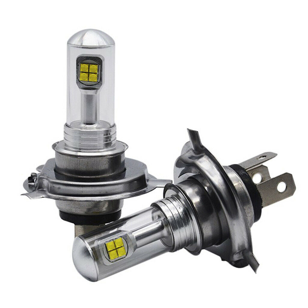 2 Pieces H4 80W 6000K Car Fog Driving DRL Light LED Bulbs High Power