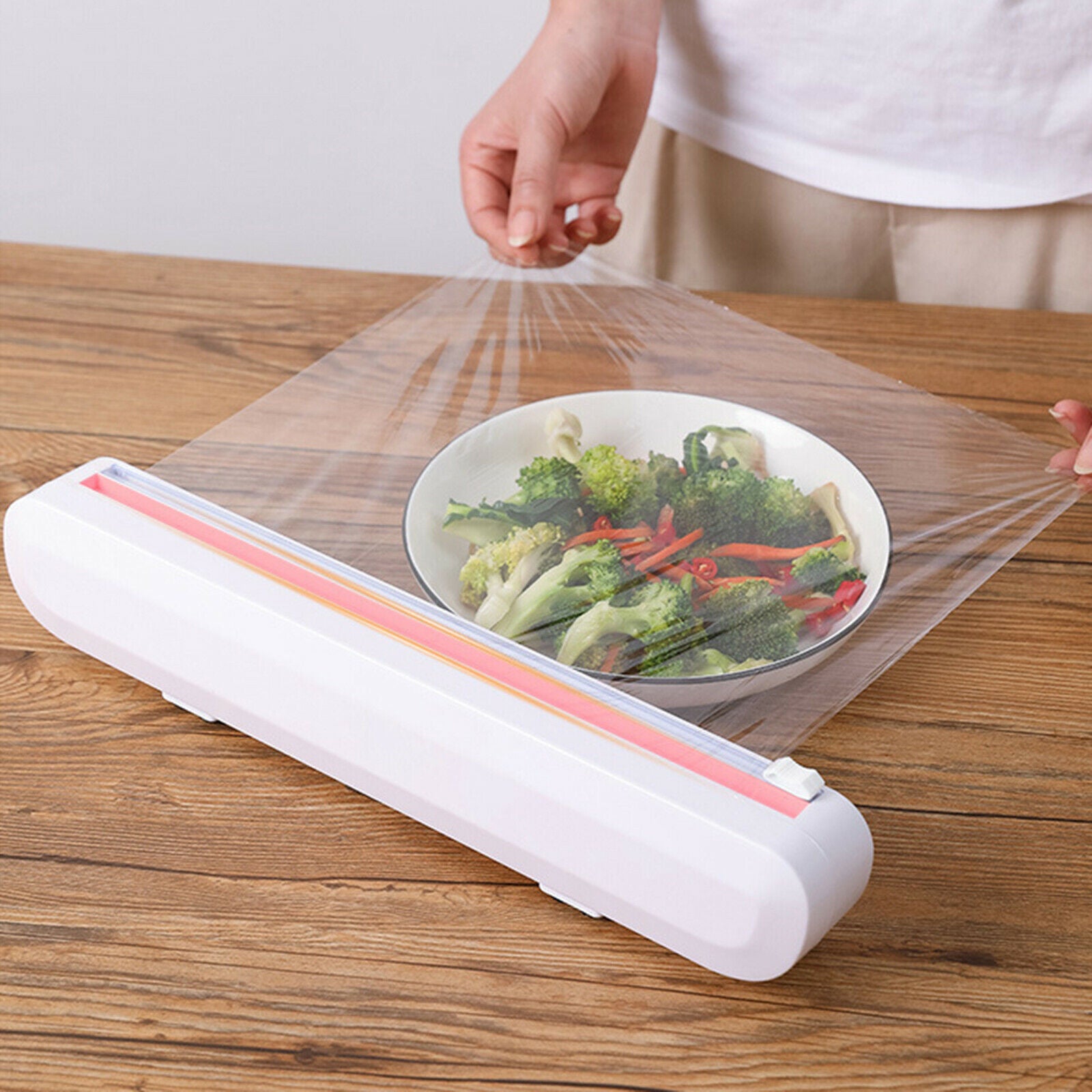 Paper Dispenser Cutter Plastic Film Food Film Dispenser