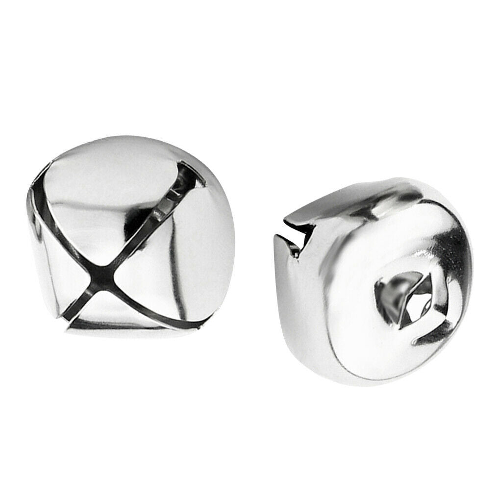 2pcs Travel Hiking Super Loud Mini 25mm Metal Bells/ Pets Cats Collar Bells