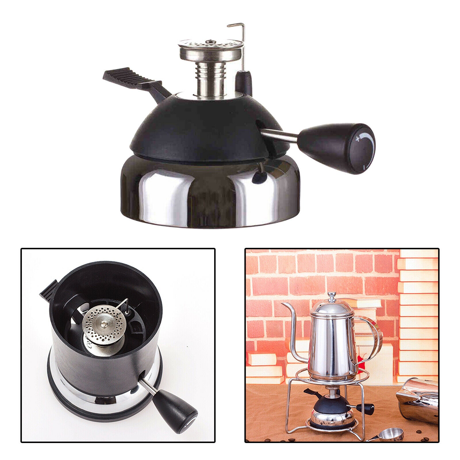 Mini Gas Burner Burner Cooking Stove for Travel Hiking Camping Cooking