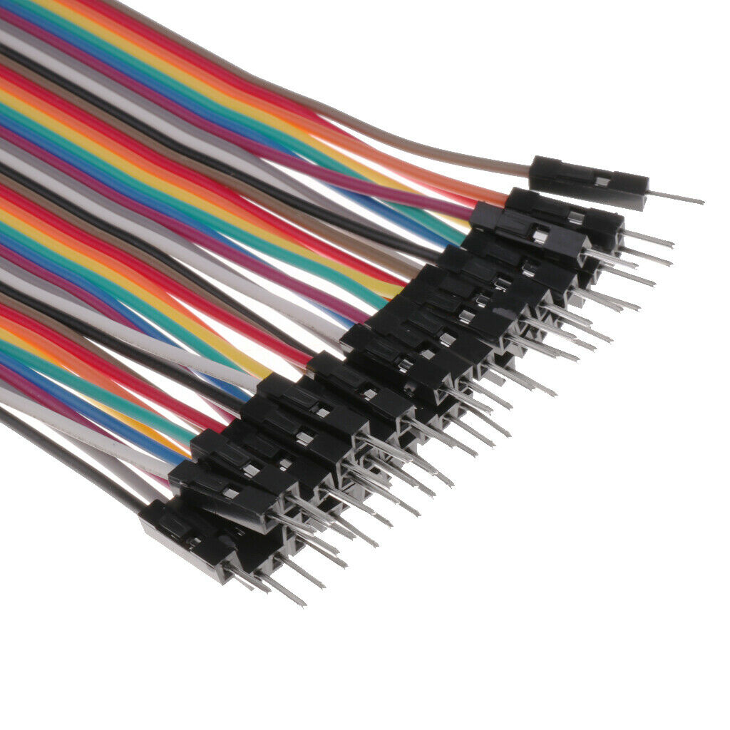 120pcs Multicolored Dupont Wire Kit Breadboard Jumper Wires Ribbon Cables