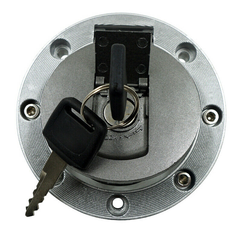 Universal Modified Motorcycle Bikes Fuel Gas Tank Cap Lock with 2 Keys Set 105mm