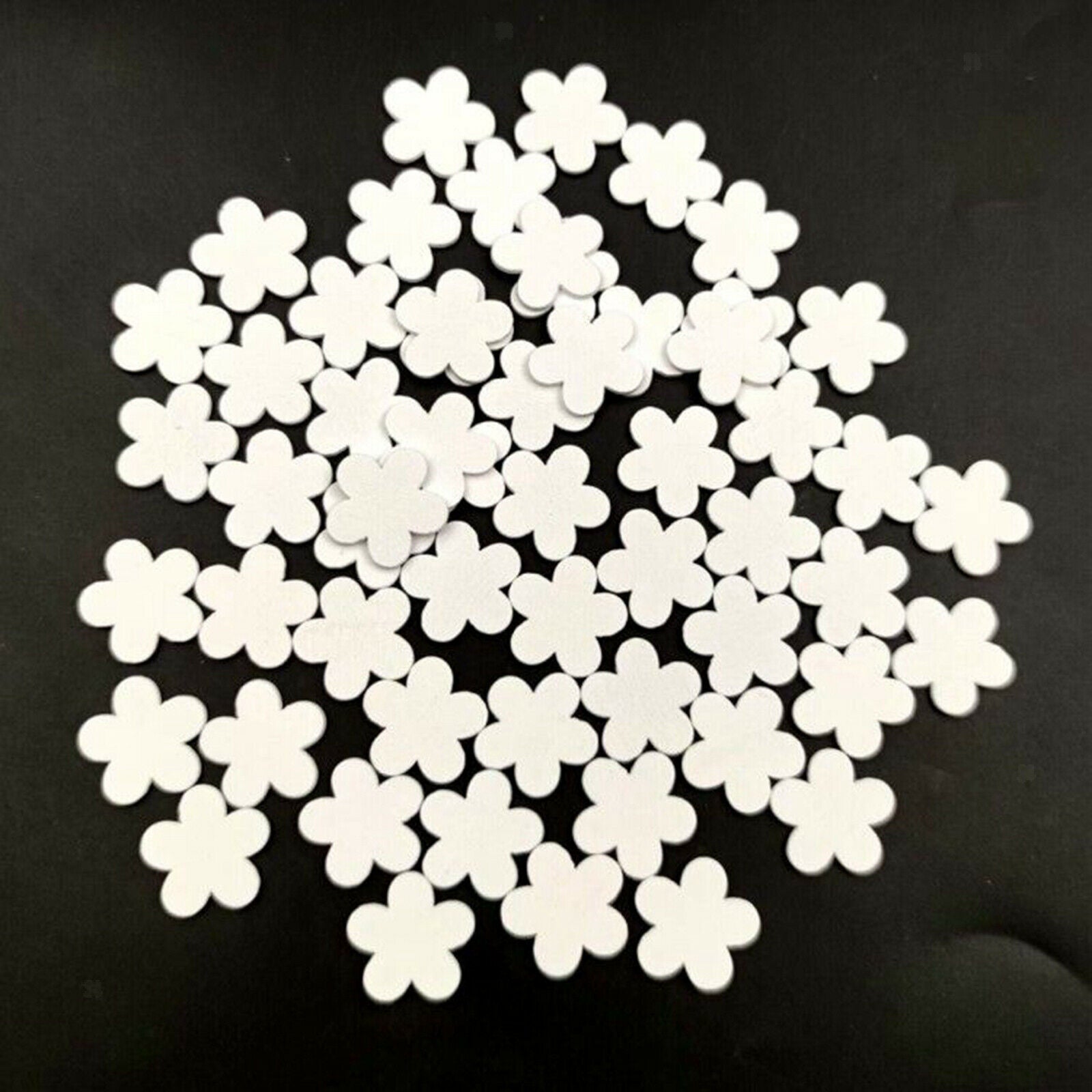 200pcs/set Wooden Flower Patch Hanmade Painting Scrapbooking Decoration