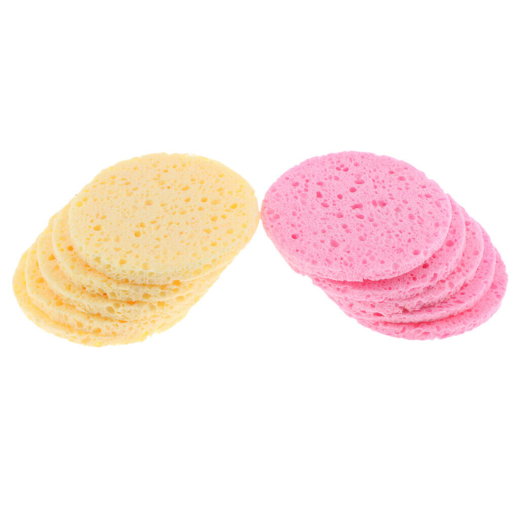 10 Pieces Face Sponge Face Cleansing Sponge, Make-up Removal,