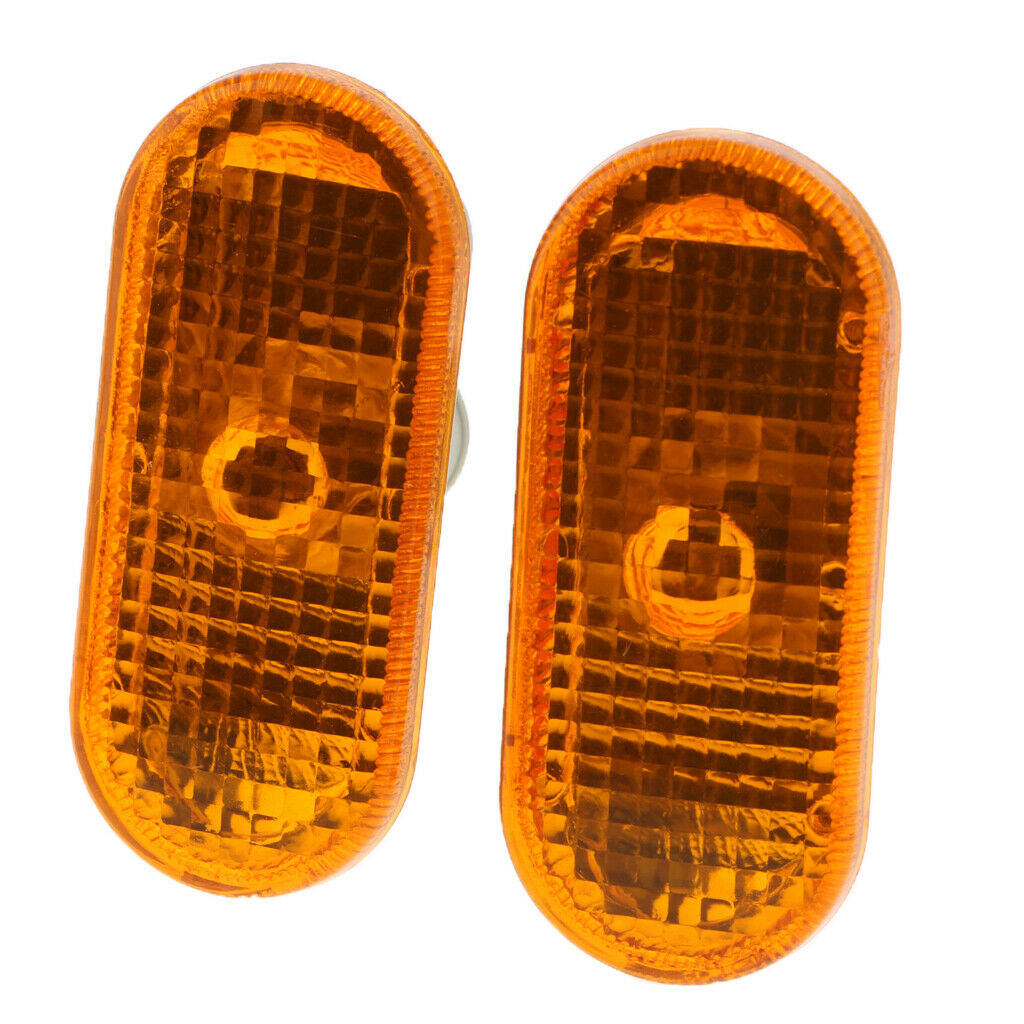 1 Pair NEW Side Marker Signal Blinker Light Lamp For VW Golf 4 MK4 Yellow