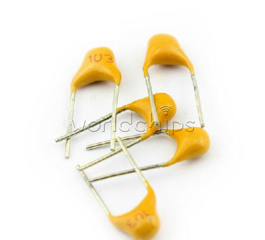 100PCS 103 50V  Monolithic Ceramic Chip Capacitor 0.01uF