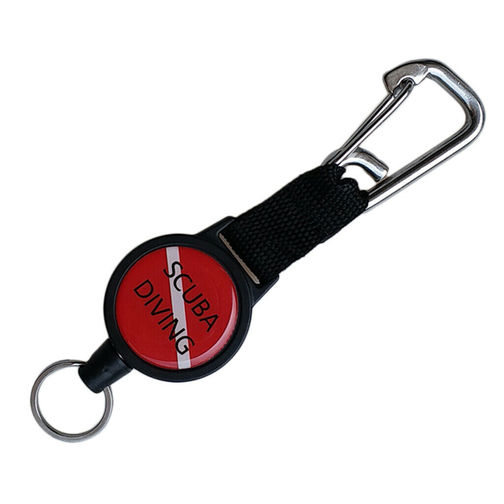 Scuba Dive Gear Retractor Lanyard Holder Retainer Buckle Clip Accessories