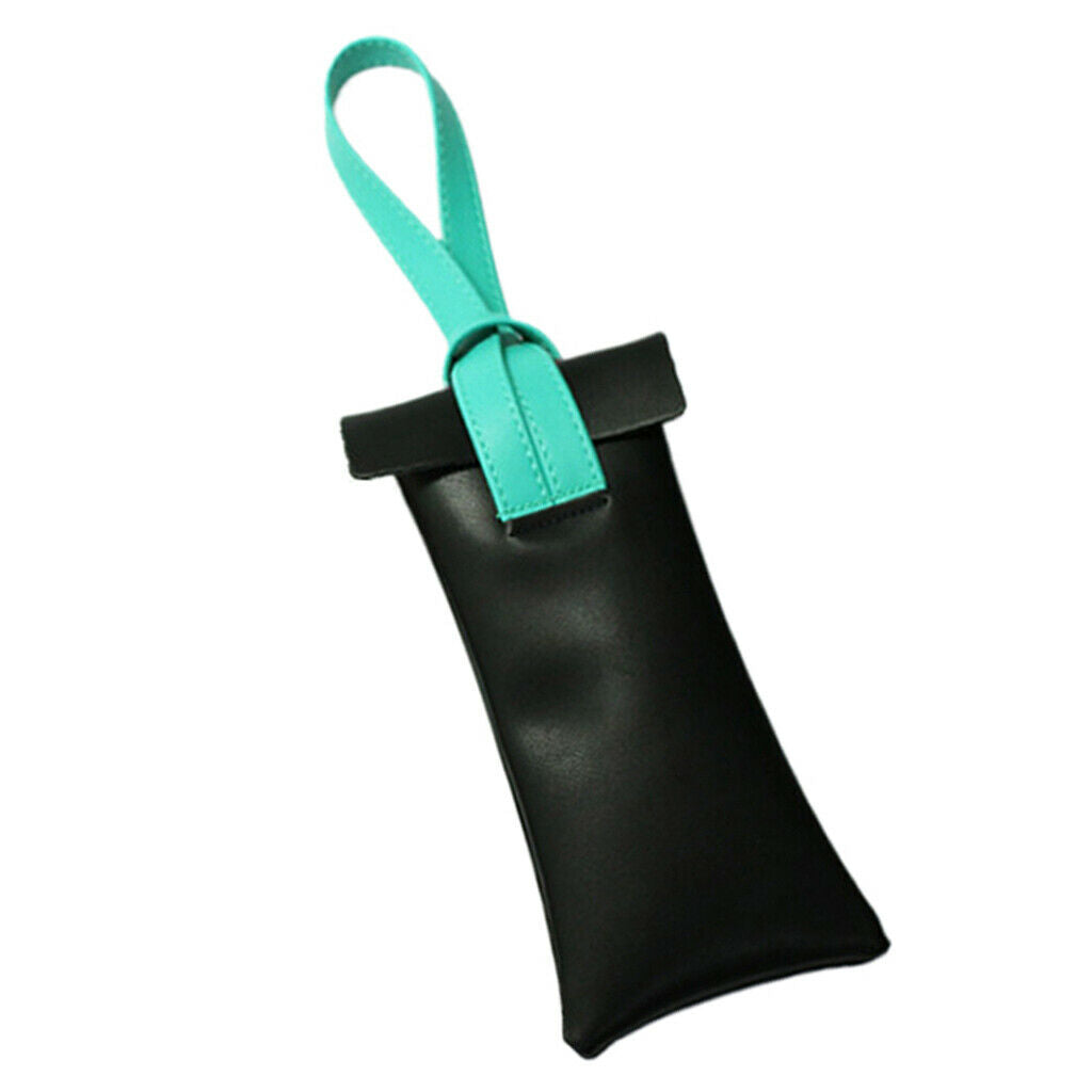 Eyeglasses Case Pouch Carrying Protective Holder with Handle Green