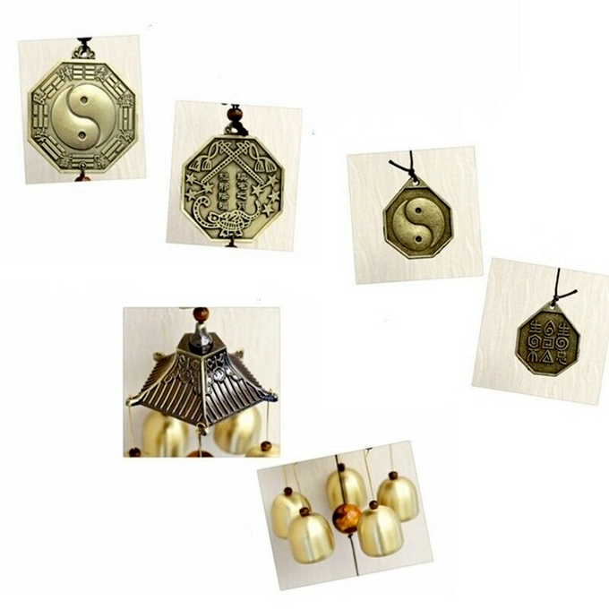 Shui Bell Retro Exorcise Evil Spirits Hanging Wind Chime Home Decor Chinese Feng