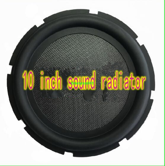 1pcs 10"inch 250mm bass radiator passive Speaker Woofer vibration diaphragm