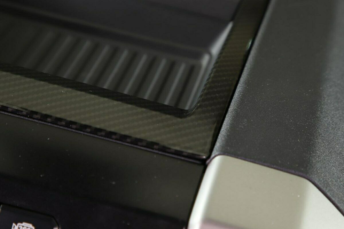 Carbon Fiber ABS Center Console Storage Box Cover Trim For Ford F150 2015+ CN