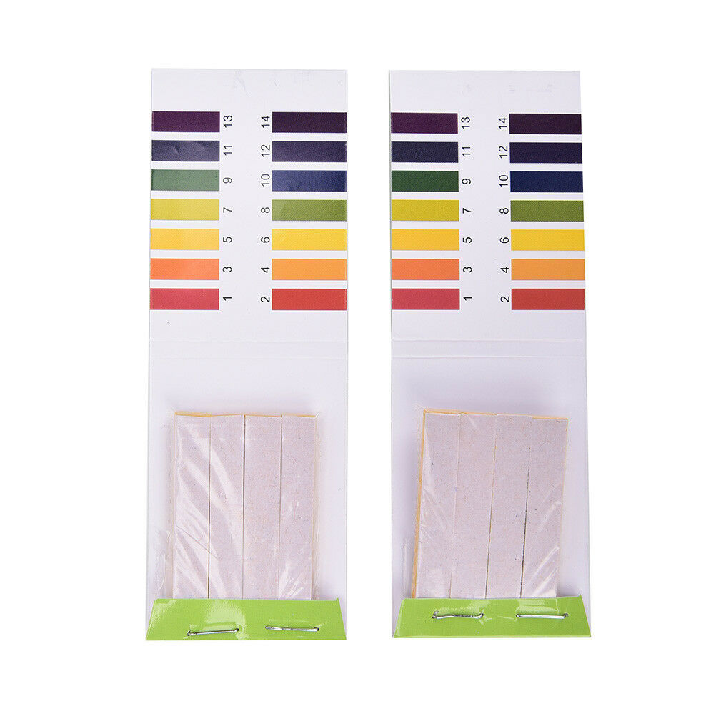2X 80 Strips PH Test Strip Aquarium Pond Water Testing Test Paper Litmus Te Lt