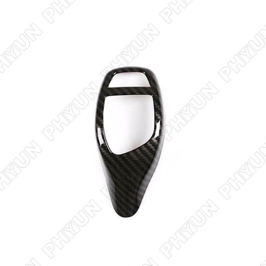 For BMW X3 X4 X5 X6 1 2 3 4 5 6 Series Gear Shift Knob Cover Carbon Fiber Style