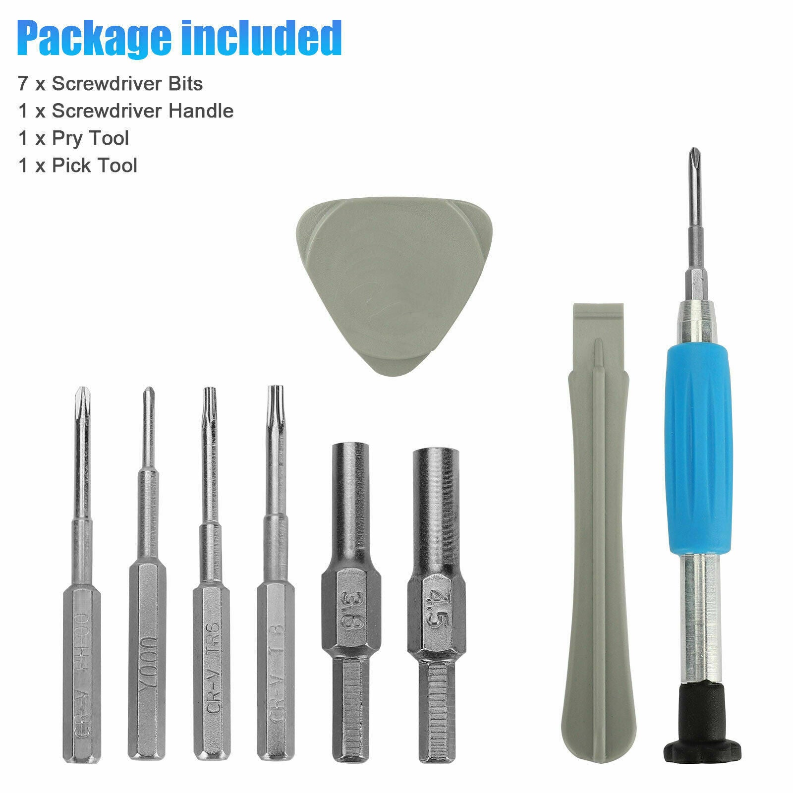 Screwdriver Set Repair Tool Kit For Nintendo Switch N64 NES Joy-con Wii Triwing