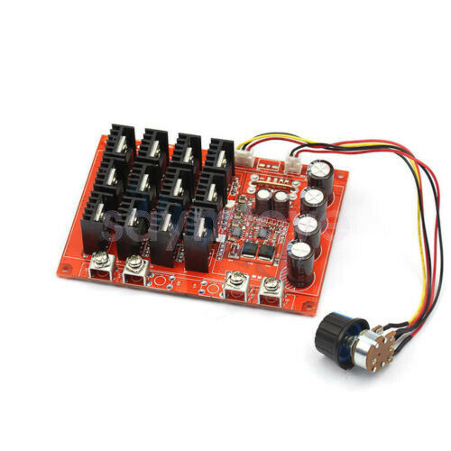 10-50V 60A DC Motor Speed Control PWM HHO RC Controller 12V 24V 48V 3000W MAX