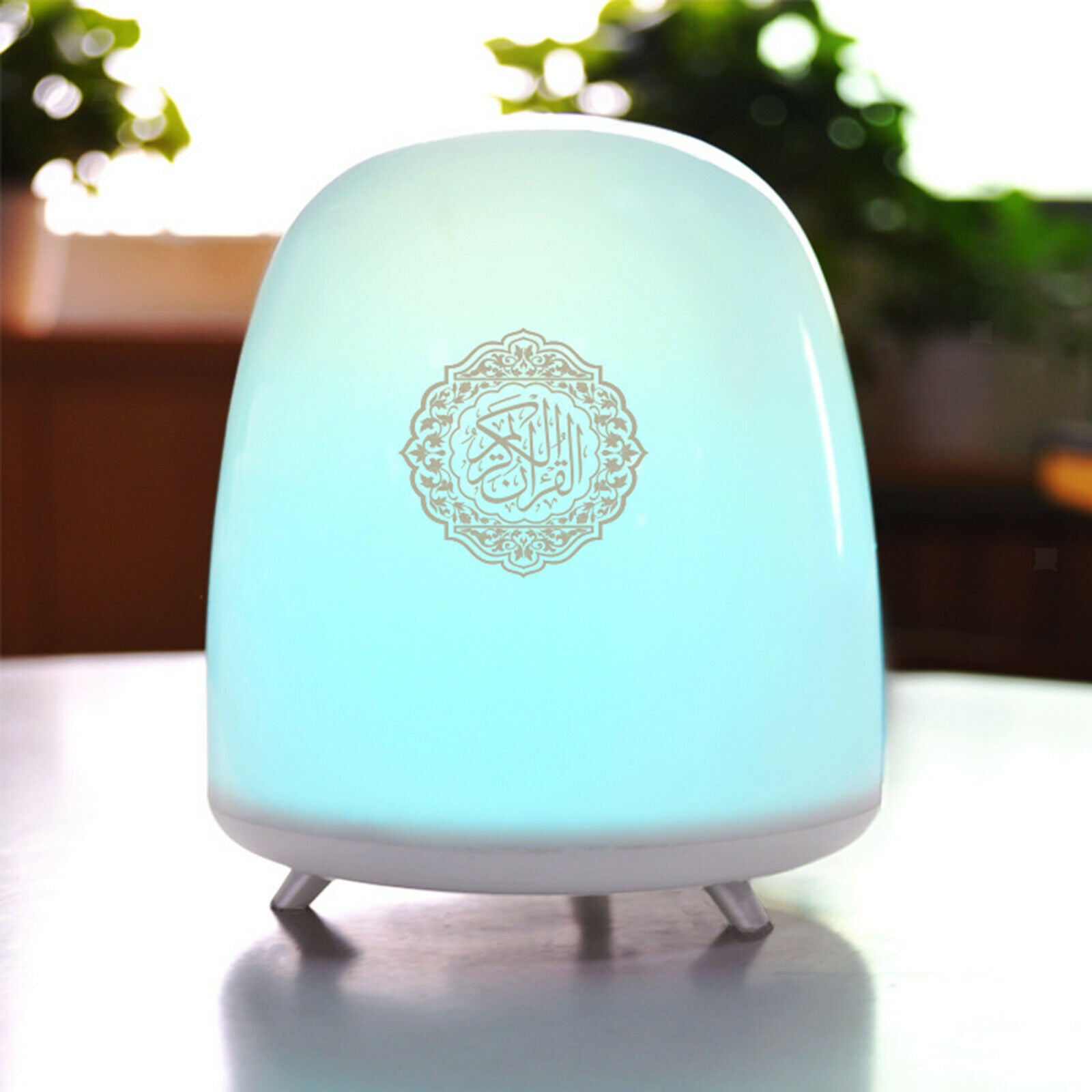 Remote Bluetooth Quran Speaker USB MP3 Player Night Light RGB Colorful