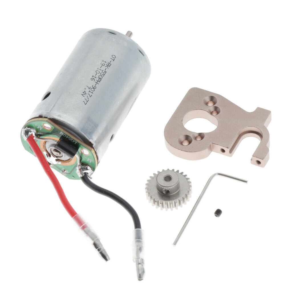 Engine Mounted Brushed 550 Aluminum Alloy Seat for Wltoys