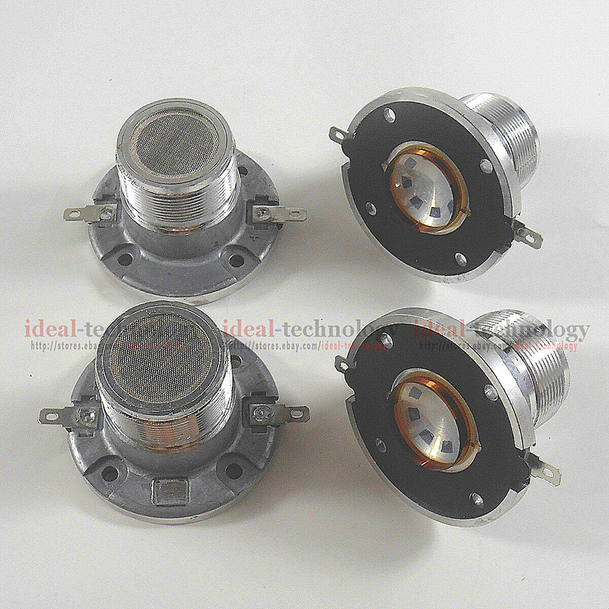 4pcs  DIAPHRAGM KIT FOR JBL 2414H,2414H-1, 2414H-C FITS EON-515, PRX,AC26