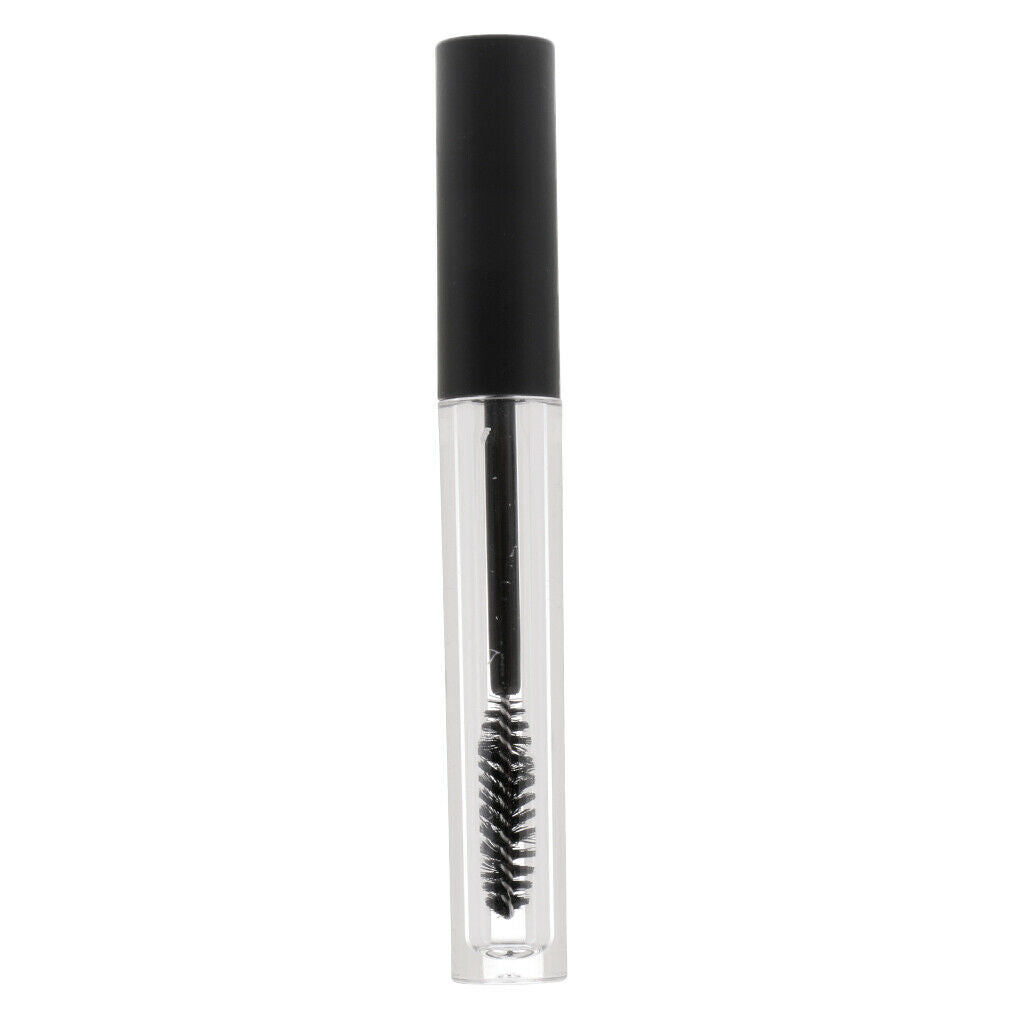 Pack of 8 Empty Mascara Tube Vials Castor Oil Bottle & Dual-end Lip Gloss Tube