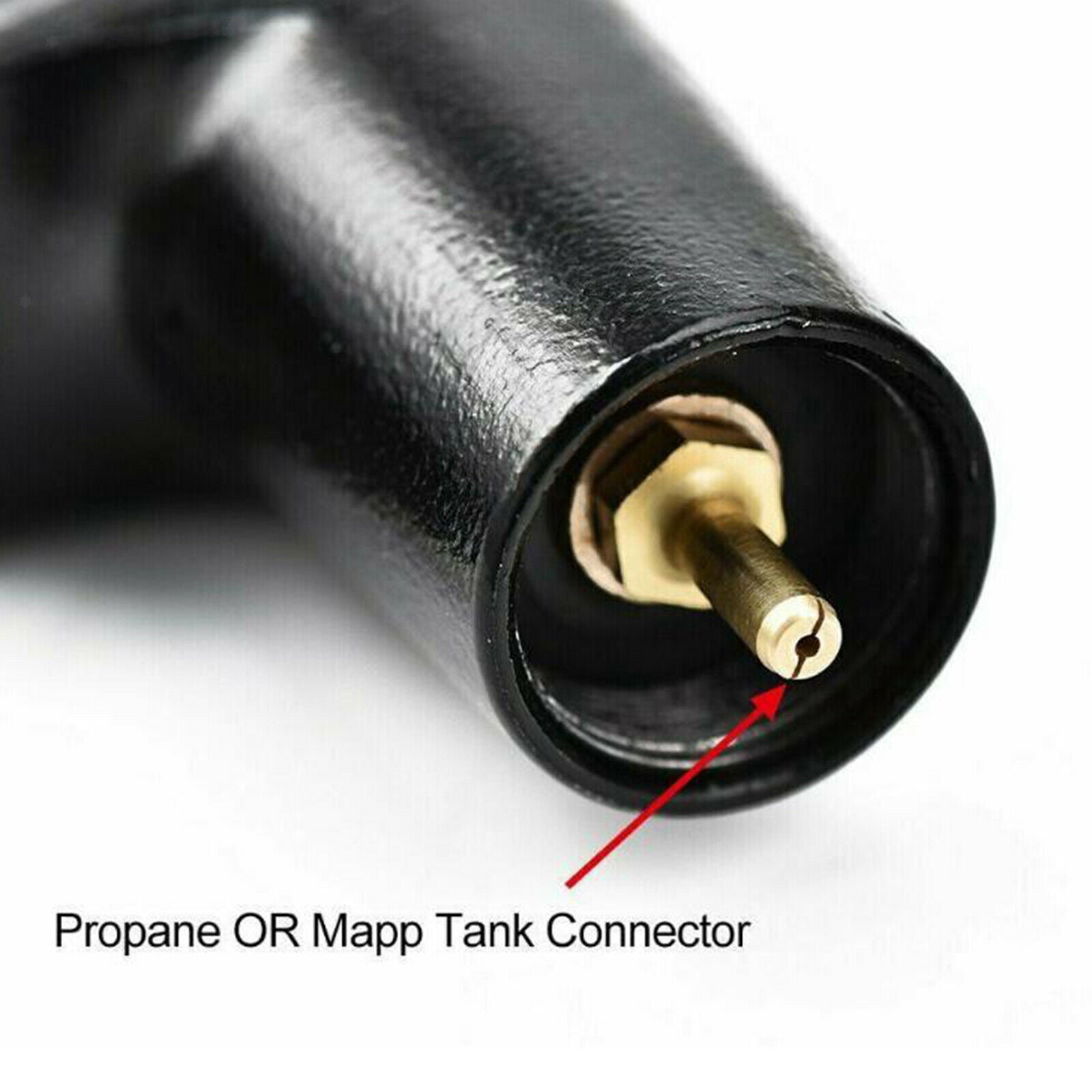 Professional Multi Purpose Mapp Torch Includes 3 - Nozzles/Tips for Brazing
