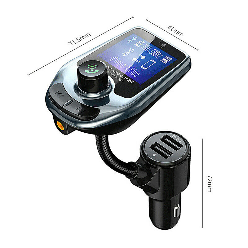 12-24V Car SUV Cigarette Lighter Socket  Dual USB Charger MP3 Player Transmitter