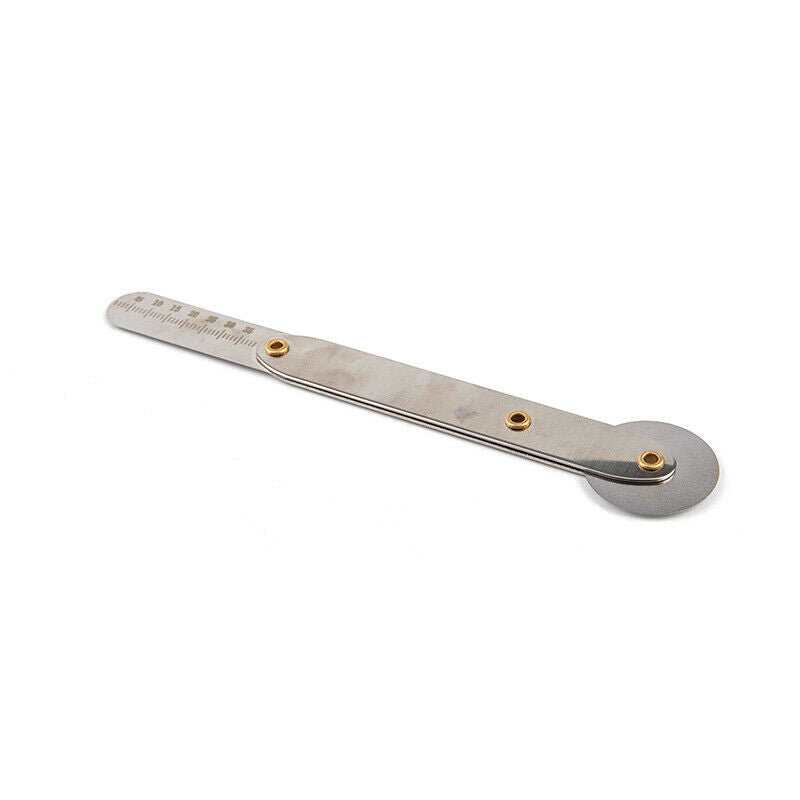 2Pcs Phone LCD Screen Back Cover Crowbar Opener Ruler Steel Roller Prying ToBDA