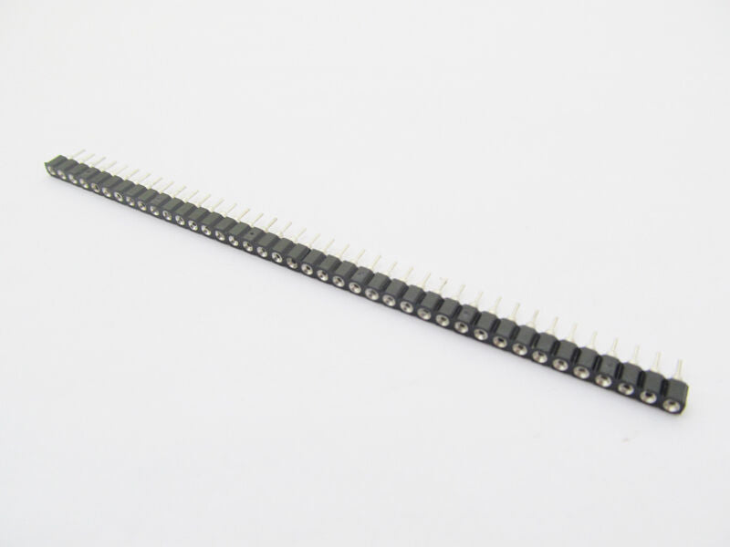 1pc Strip Tin PCB Panel Female IC Breakable 40pin 2.54mm Row Round Header Socket