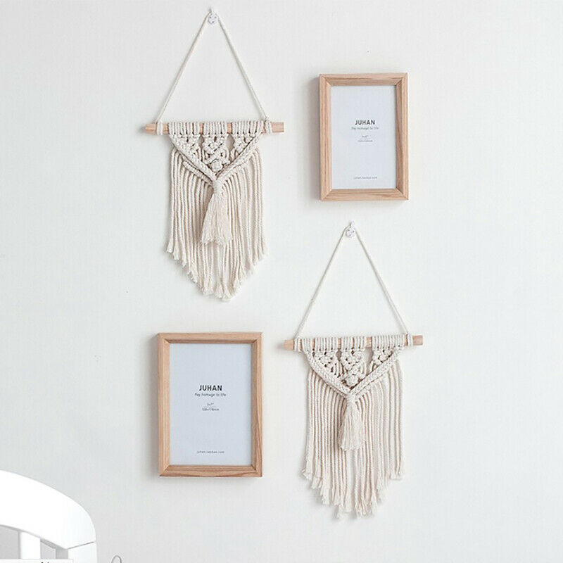 Handmade Woven Wall Hanging Tapestry Wedding Decoration Bohemian Home Crafts