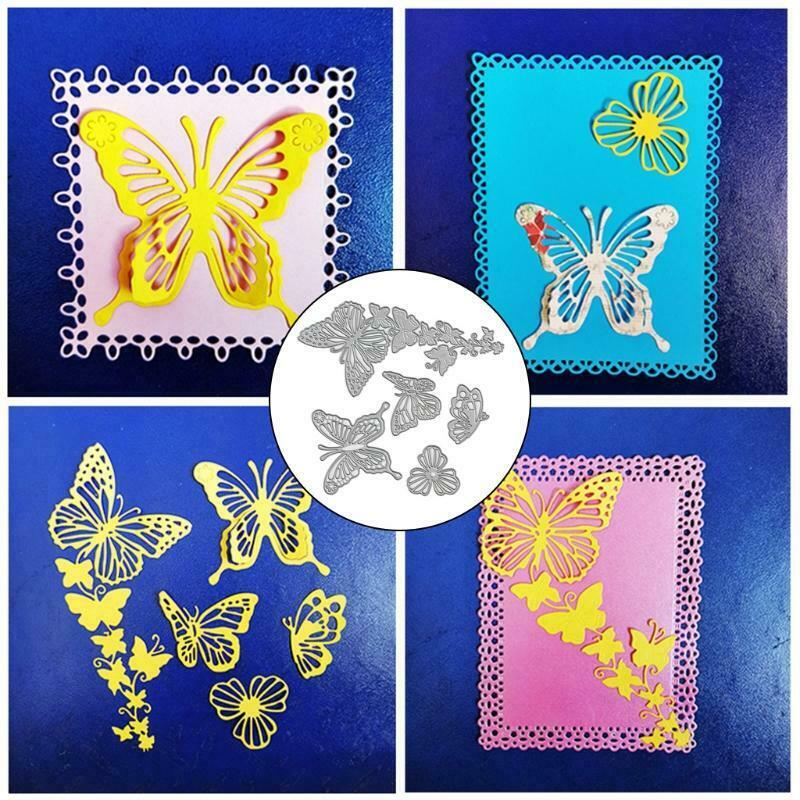 Butterfy Metal Cutting Dies Stencil DIY Scrapbooking Album Paper Card Making