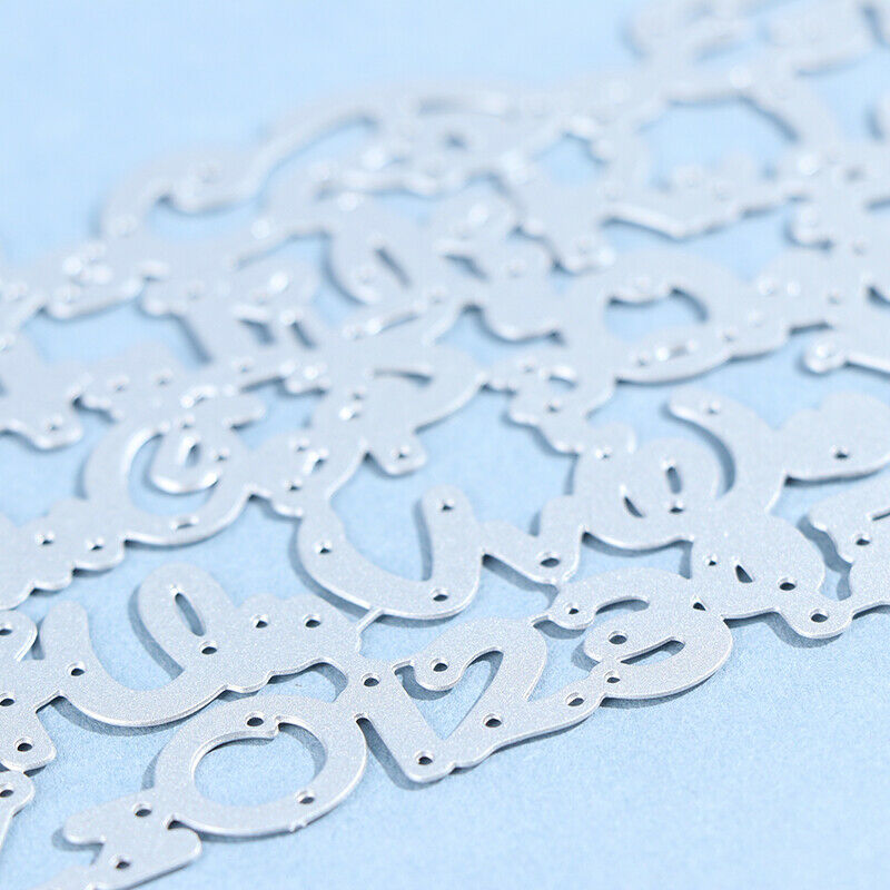Alphabet Letter Number Cutting Dies for Card Stencils DIY Album Decorativ.l8