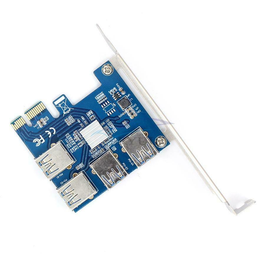 Support WINXP/WIN7/WIN8/WIN10 System PCI-E 1 To 4 USB 3.0 Port Expansion Cards