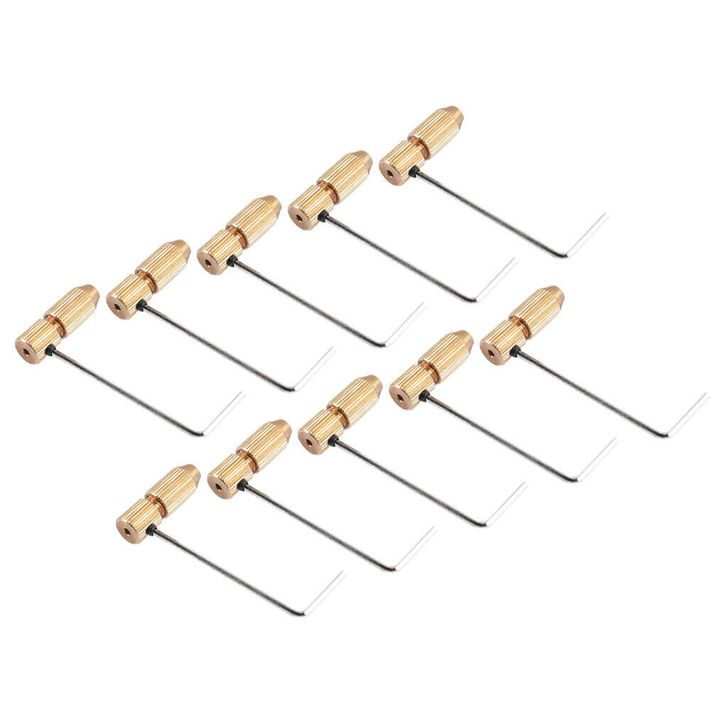 10PCS  Mini Twist Drill Tool Chuck Set Holder Fixture Micro Drill 2.3-1.2mm