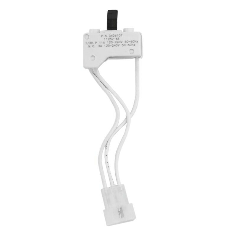 Dryer Door Switch for 3406109 3406107 Whirlpool, , Sears, , Roper, Estate Z8H9H9