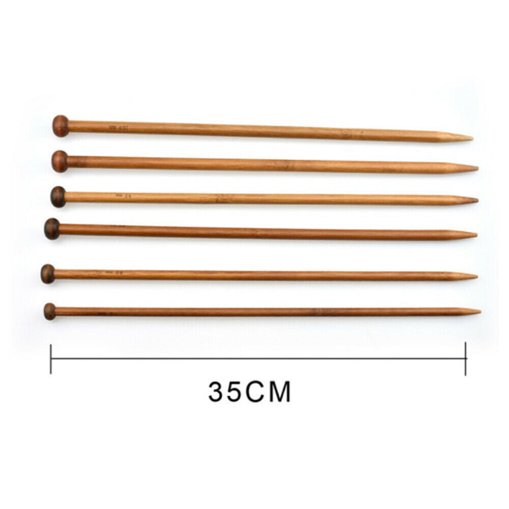 Bamboo Long Stick Needle Sweater Needle Bamboo Stick Needle Hand Knitting Tools