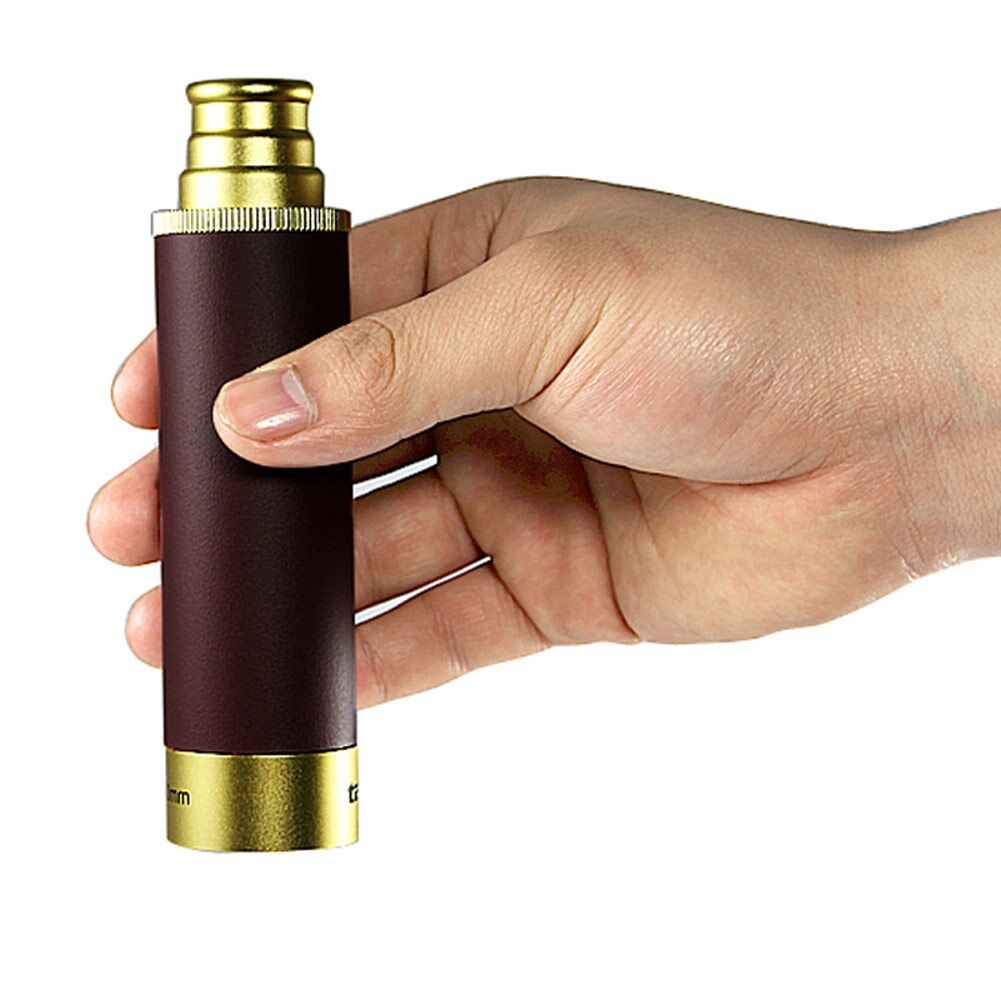 25x30 Pirate Zoom Mini Portable Glimmer Monocular Telescope For Camping Hunting