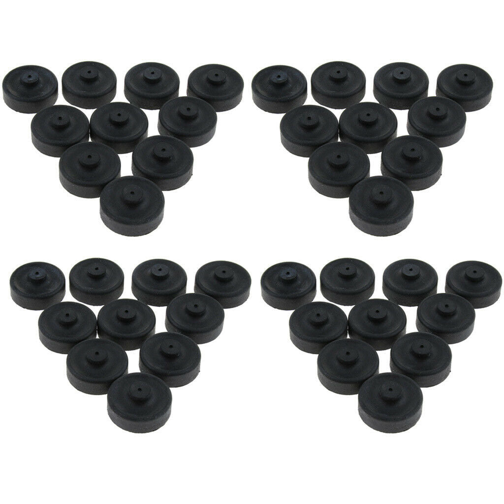 40 Pcs Aquarium Air Pump Accessories Oxygen O2 Pump Replacement Parts, Black