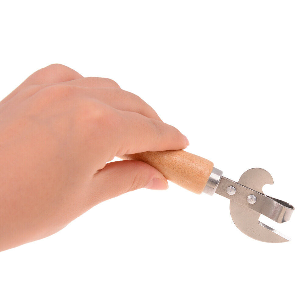 Kitchen Manual Can Opener Outdoor Picnic Jar Bottle Opener Side Cut Can Op.l8